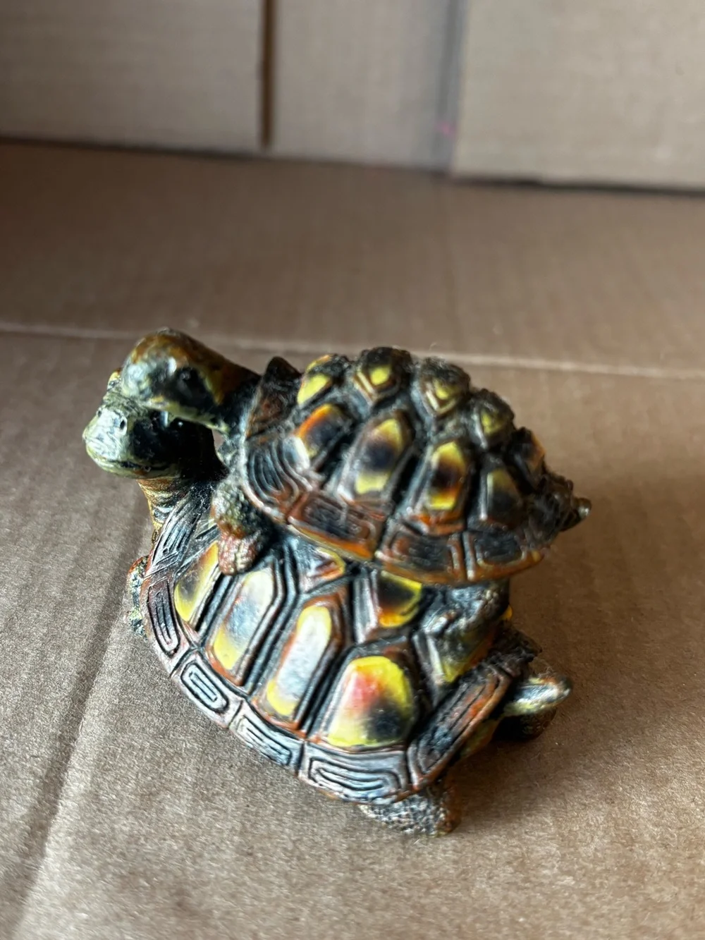 Adorable Miniature Collectible Turtle Figurine